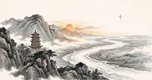 4. 白日依山盡，黃河入海流 @詩境尋光-耶穌愛你